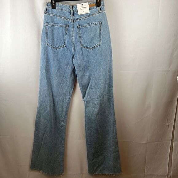 Sanctuary The Flashback Wide Leg Ripped Jeans- Size 28 - NWT - Picture 6 of 13
